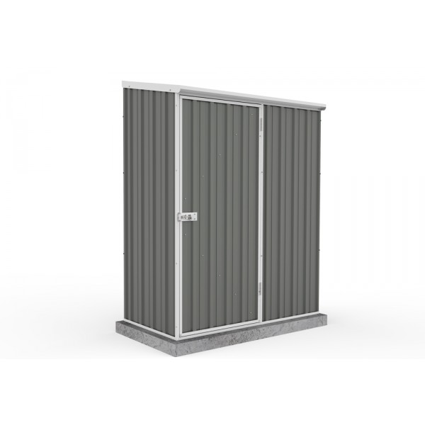 Absco Colorbond Skillion Eco-Nomy Garden Shed Small Garden Sheds 1.52m x 0.78m x 1.95m 15081SECOK 